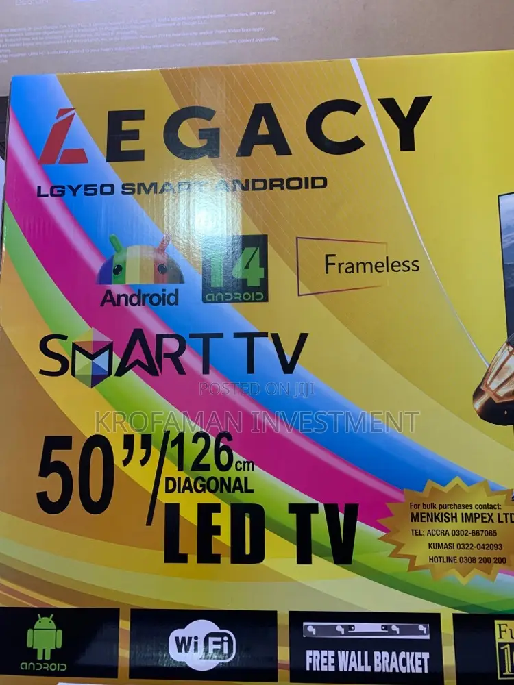 Legacy 50 Inch Smart Android TV