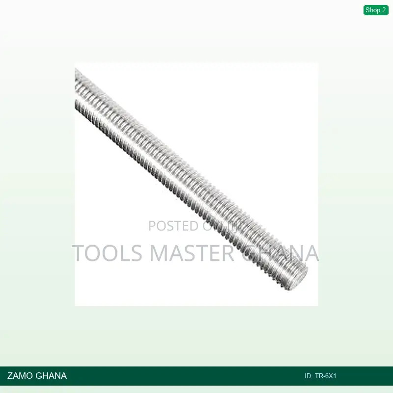 Threaded Rod 6mm X 1m (1 Meter) - Tr-6x1