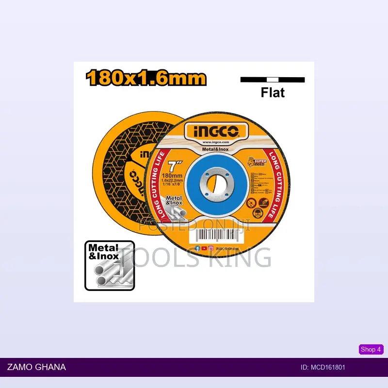Abrasive Metal Cutting - Mcd161801