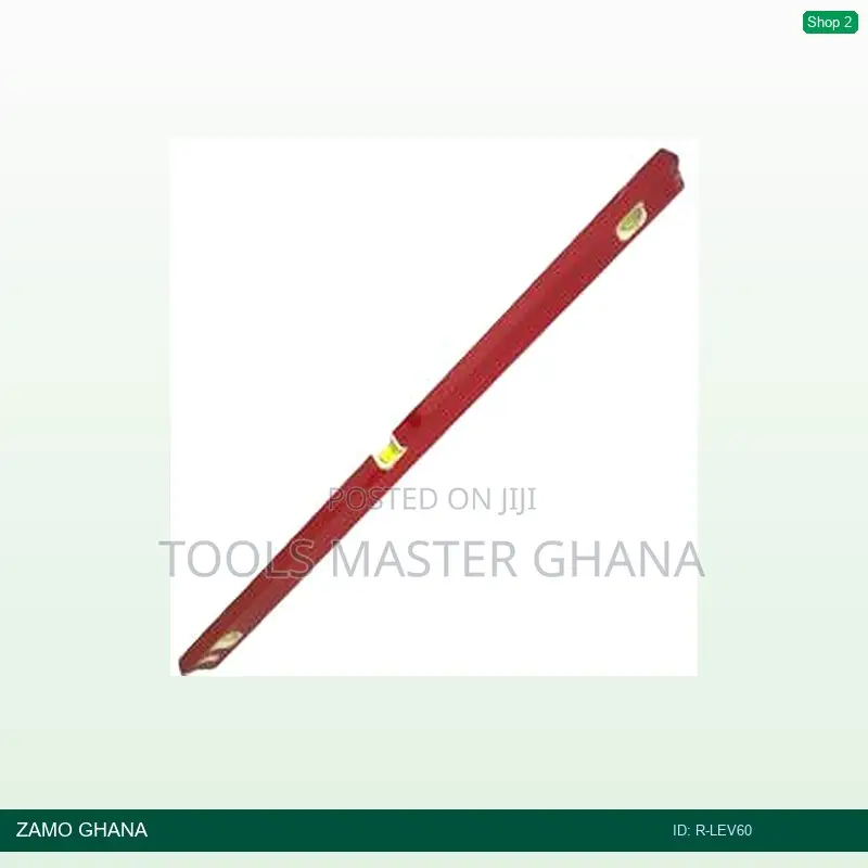 Red Magnetic Spirit Level 60cm - R-Lev60