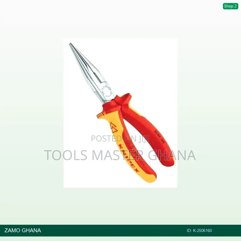 Snip Nose Side Cutting Plier 160mm 1000v Chrome (Radio Pli - K-