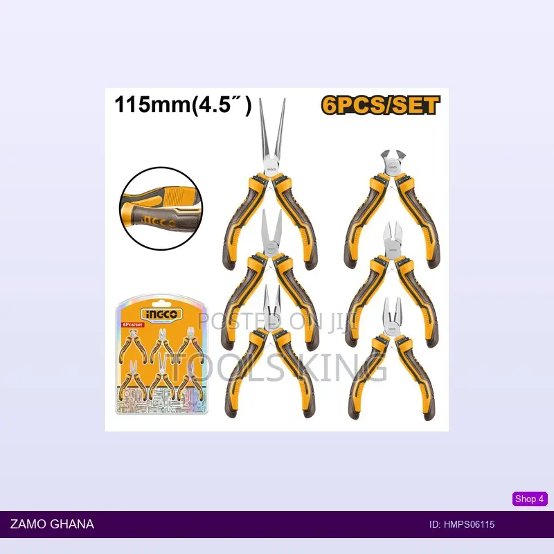 6 PCS Mini Pliers - Hmps06115