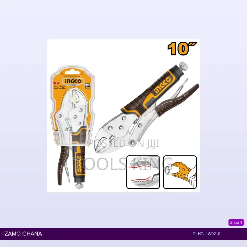 Curved Jaw Locking - Hcjlw0210