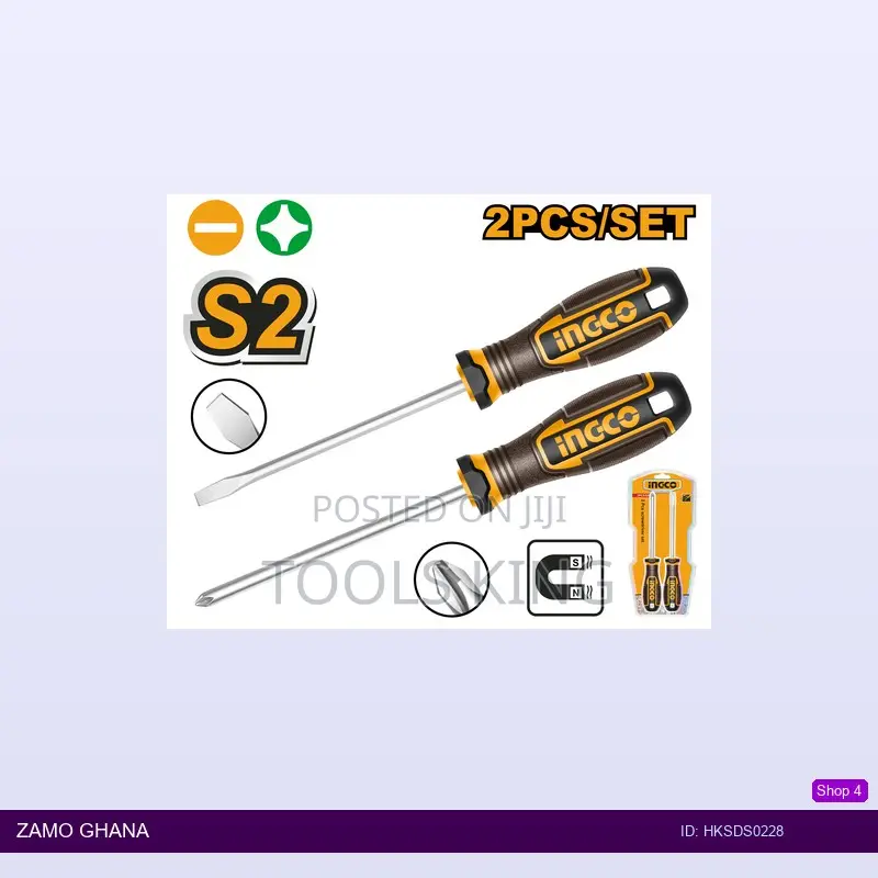 2 PCS Screwdriver - Hksds0228