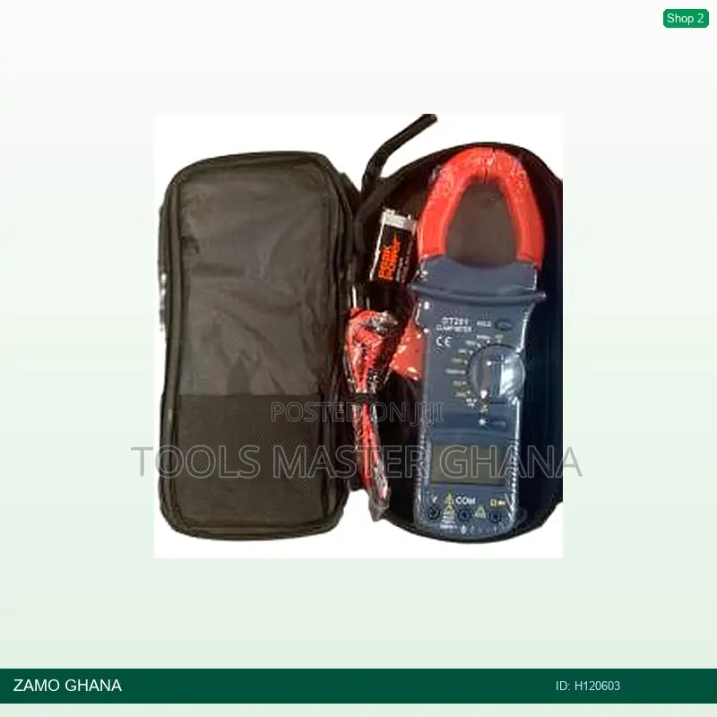 Digital Clamp Volt Meter Nt Hd Code Dt201 - H120603