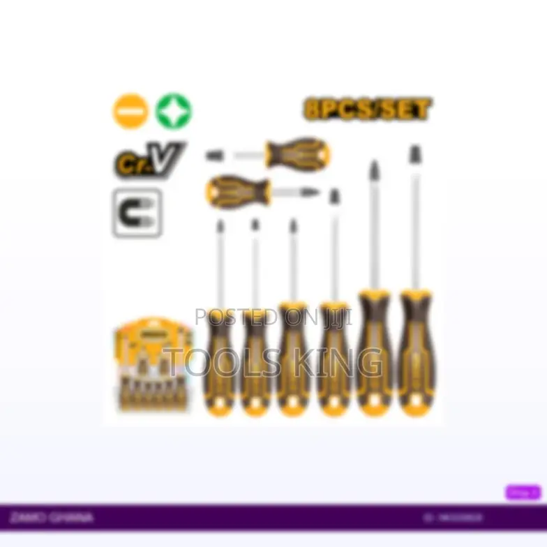8 PCS Screwdriver - Hksd0828