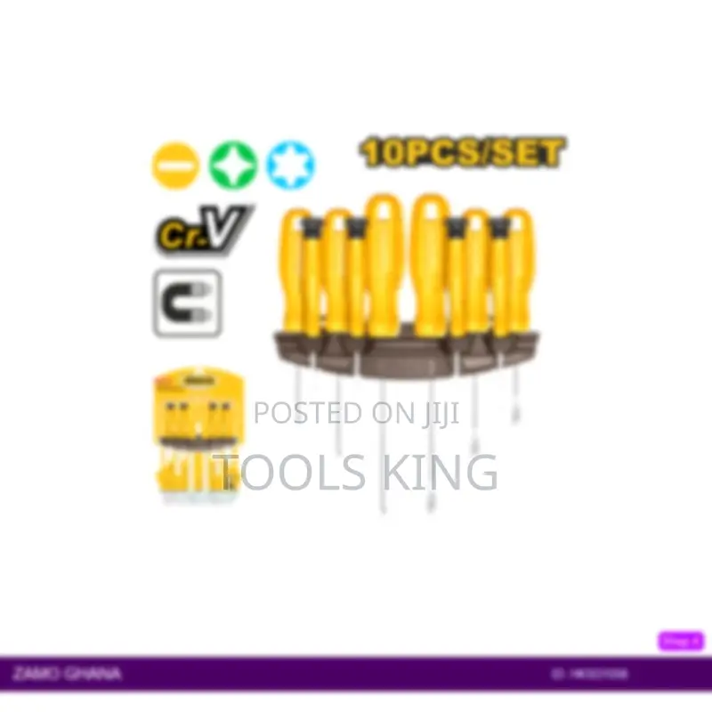 10 PCS Screwdriver and Precision Screwdriver - Hksd1058