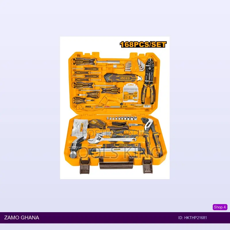 168 PCS Handtools - Hkthp21681