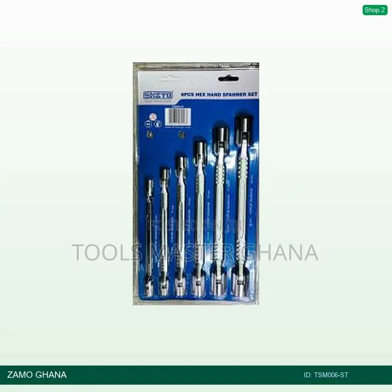 6pcs Hex Hand Spanner Set Shito - Tsm006-St