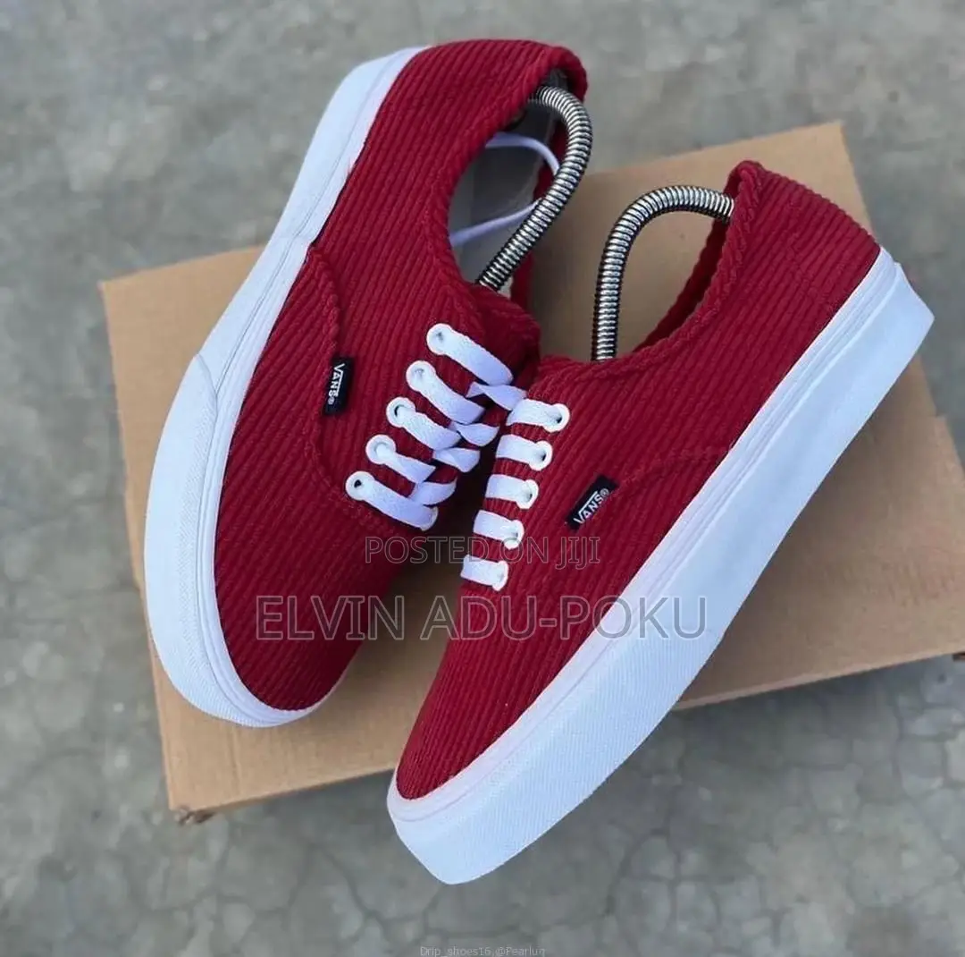 Authentic Pewter Vans Corduroy Sneaker , Swipe >>