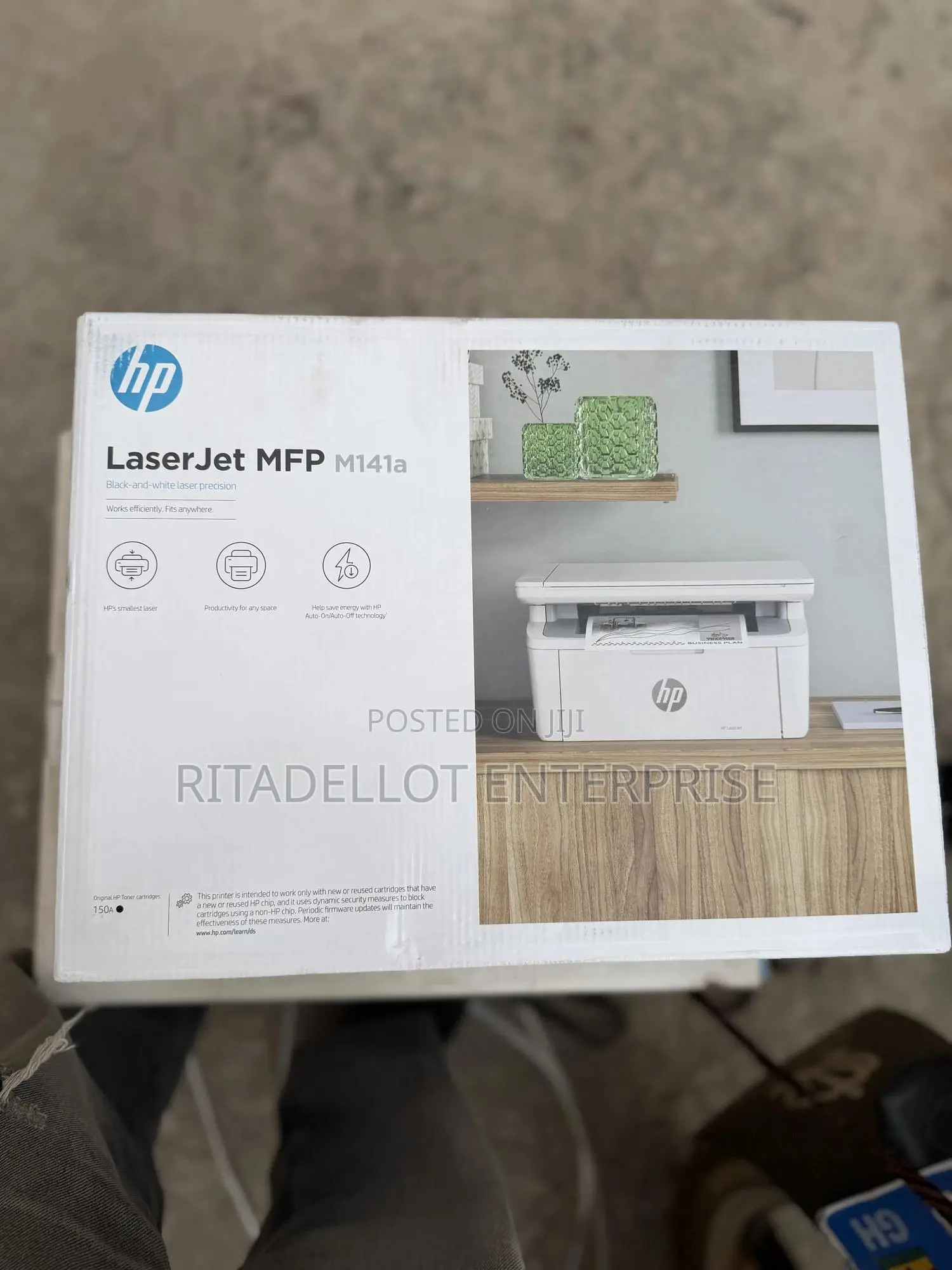 Hp Laserjet MFP M141a All-in-One Printer Print, Scan and Copy - White