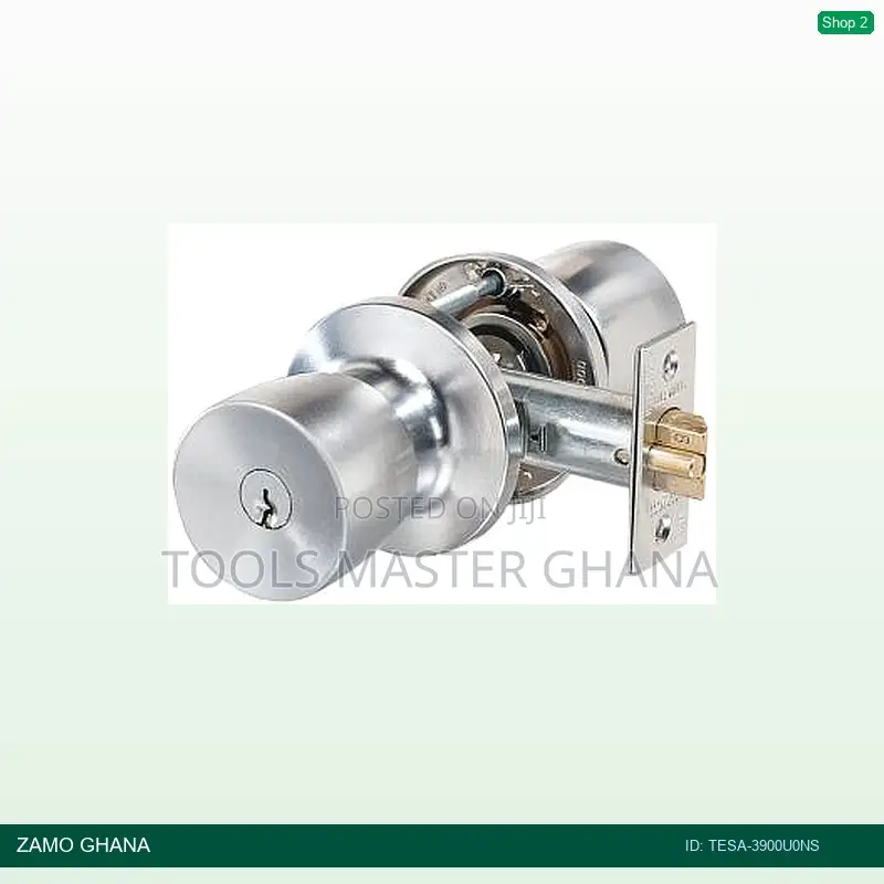 Tesa Knob Lock 3900 60/70 Bola Nickel - Tesa-3900u0ns