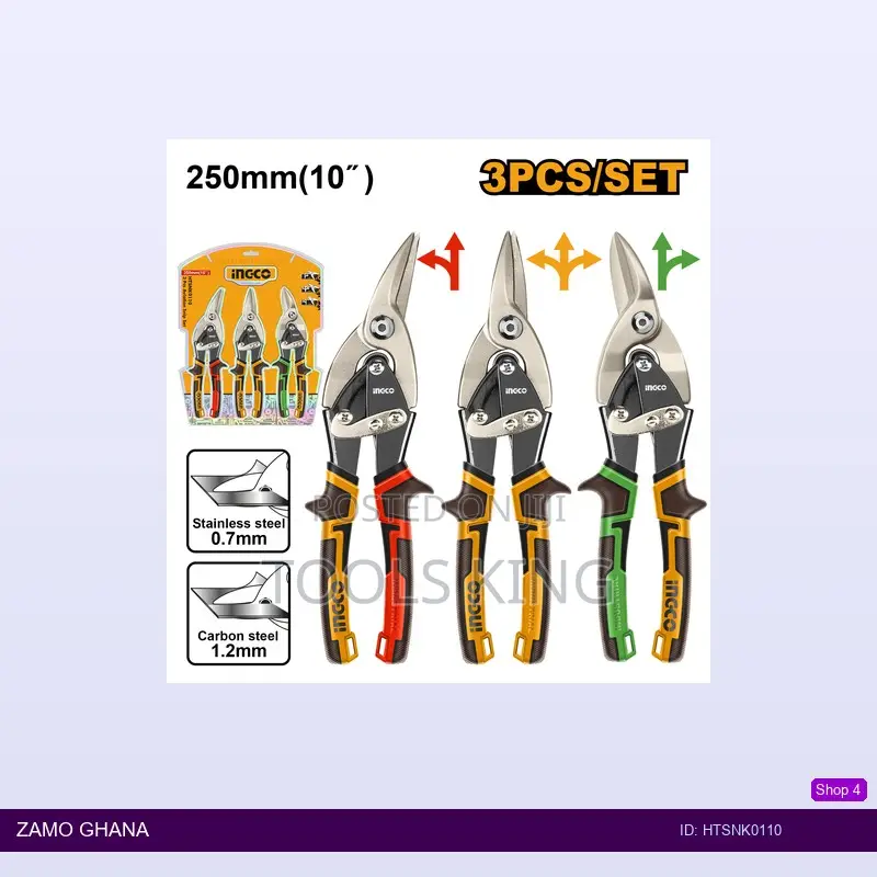 3 PCS Aviation Snip - Htsnk0110