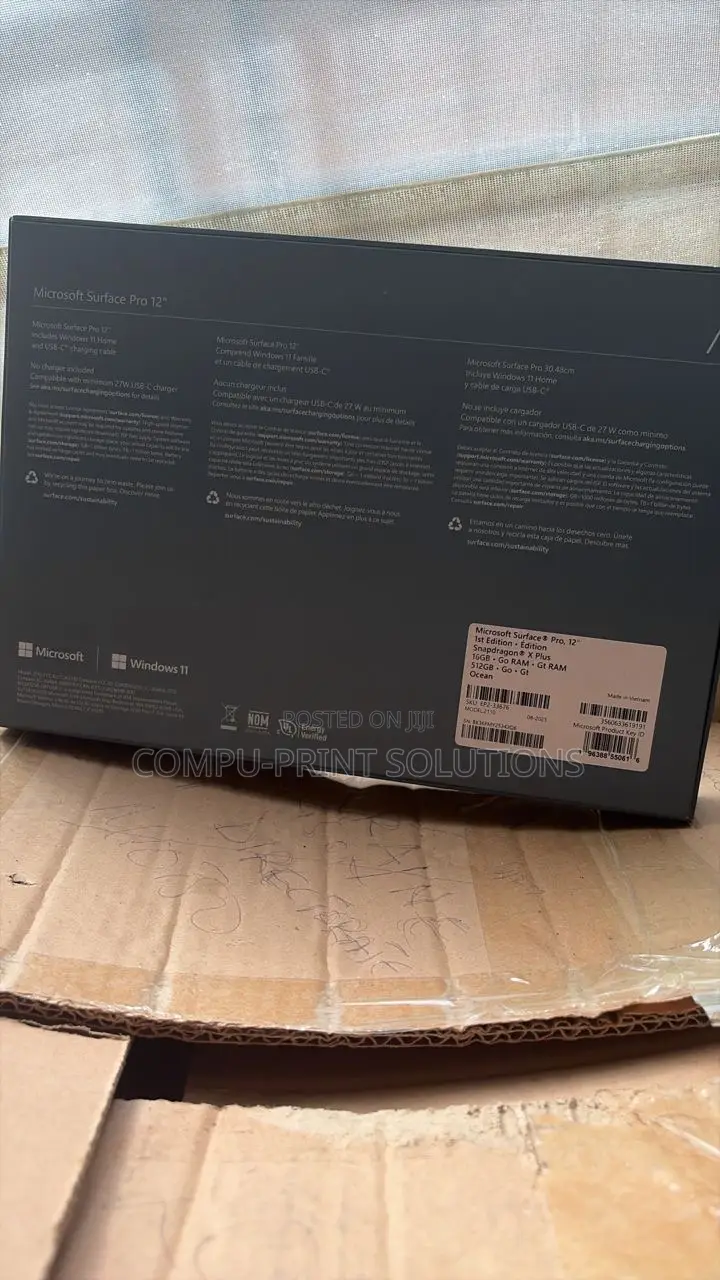 New Microsoft Surface Pro 512 GB