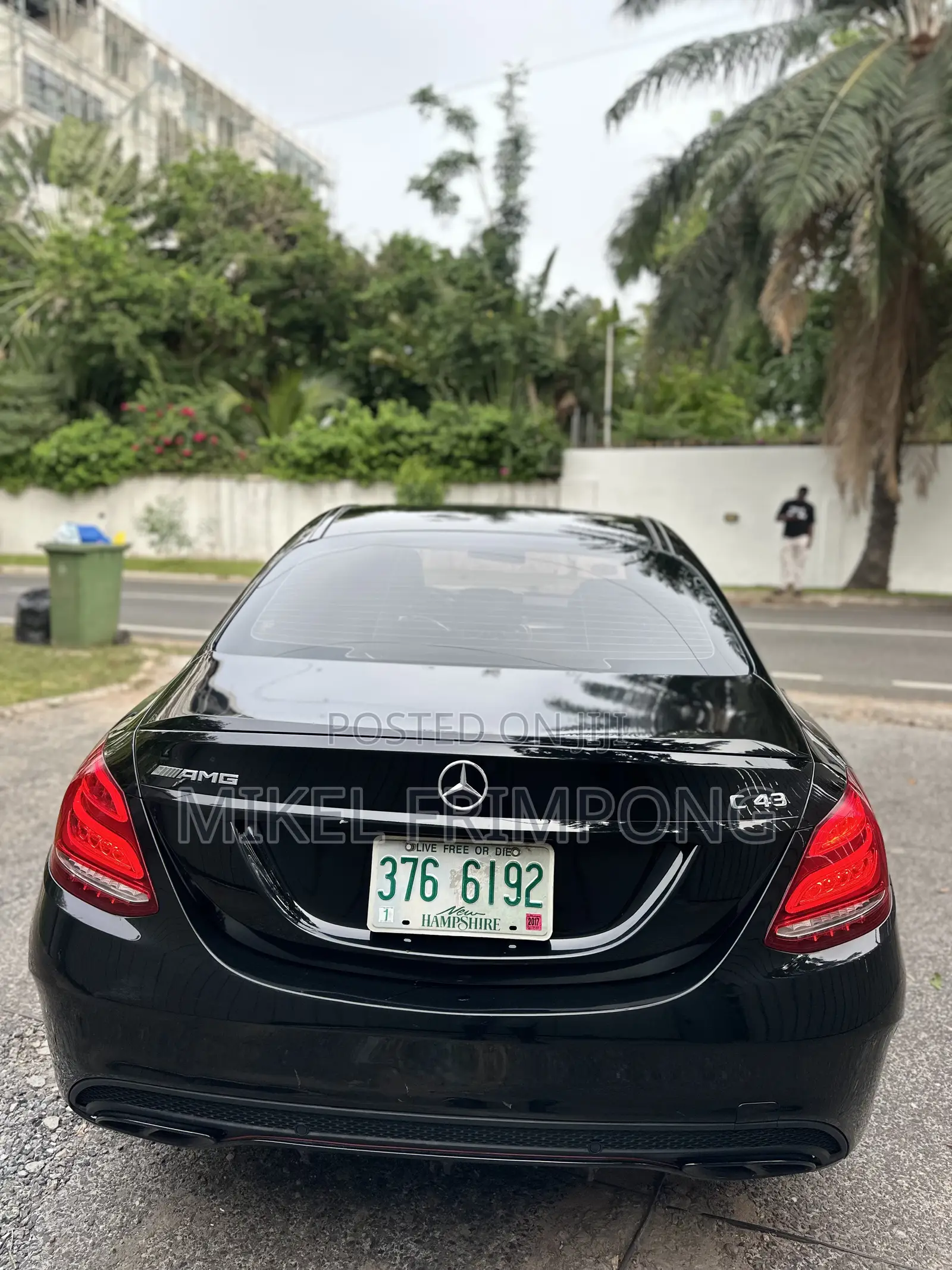 Mercedes-Benz C43 4Matic Sedan AWD (3.0L V6 9AM) 2017 Black