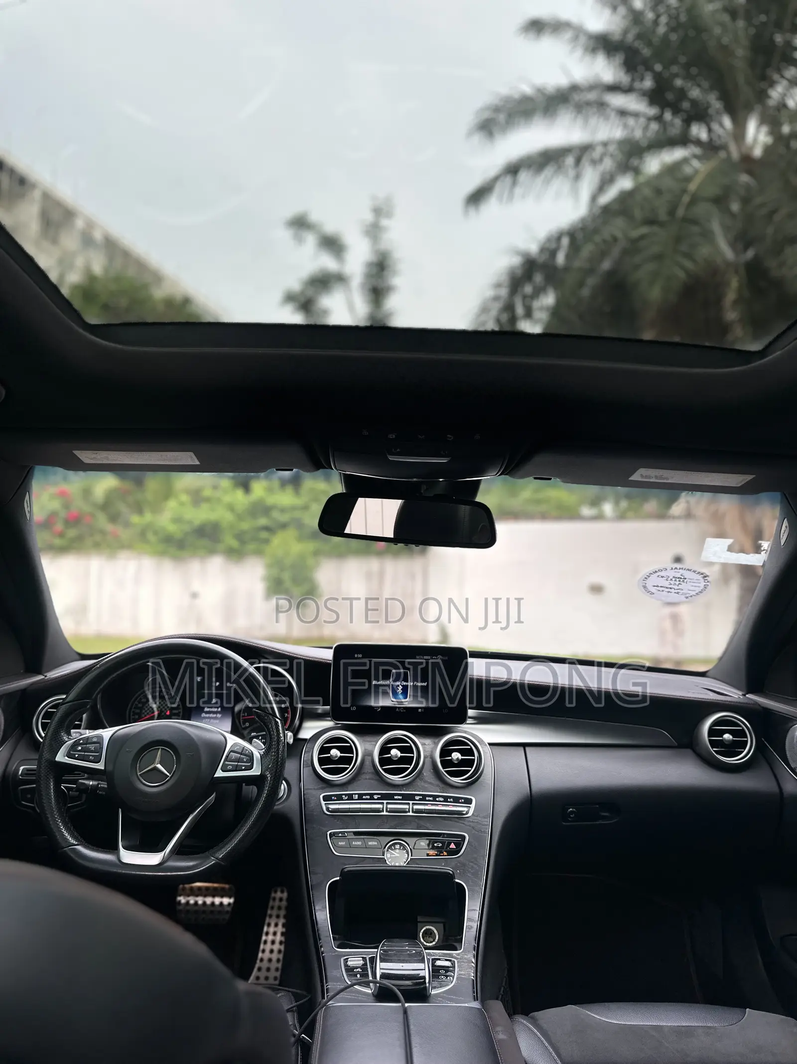 Mercedes-Benz C43 4Matic Sedan AWD (3.0L V6 9AM) 2017 Black