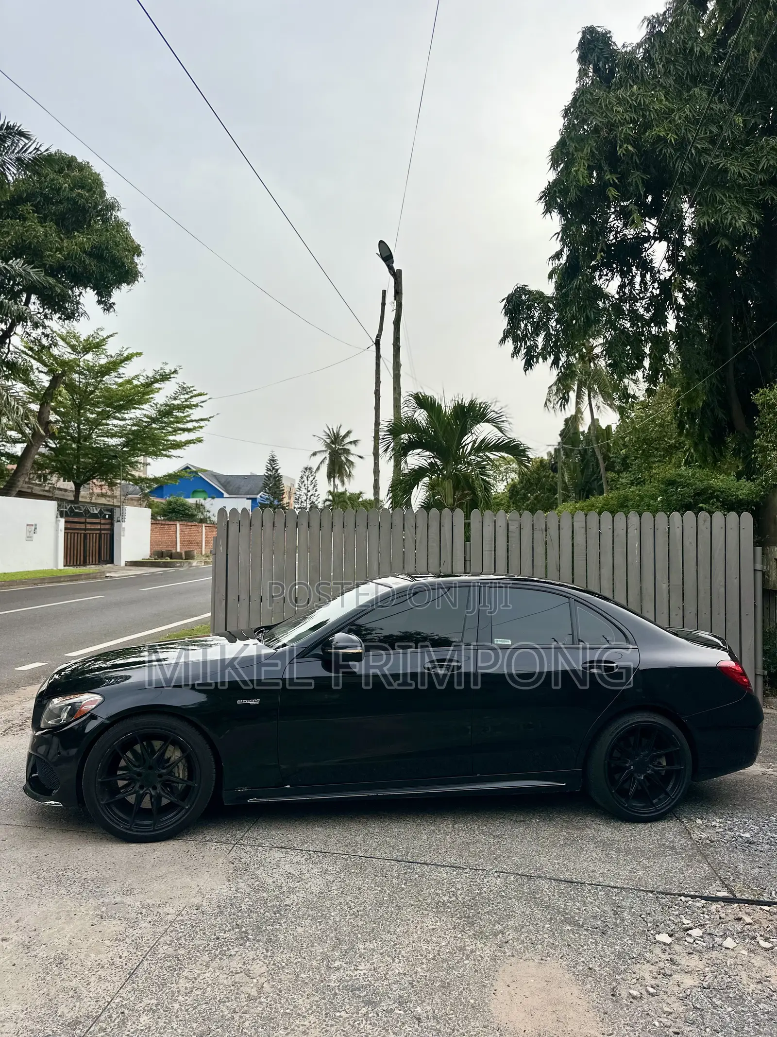 Mercedes-Benz C43 4Matic Sedan AWD (3.0L V6 9AM) 2017 Black