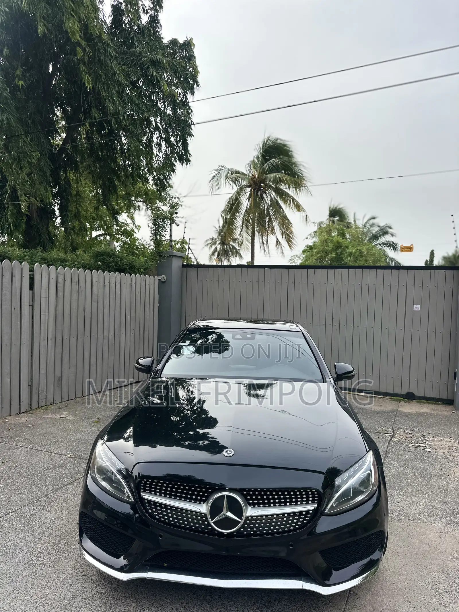 Mercedes-Benz C43 4Matic Sedan AWD (3.0L V6 9AM) 2017 Black