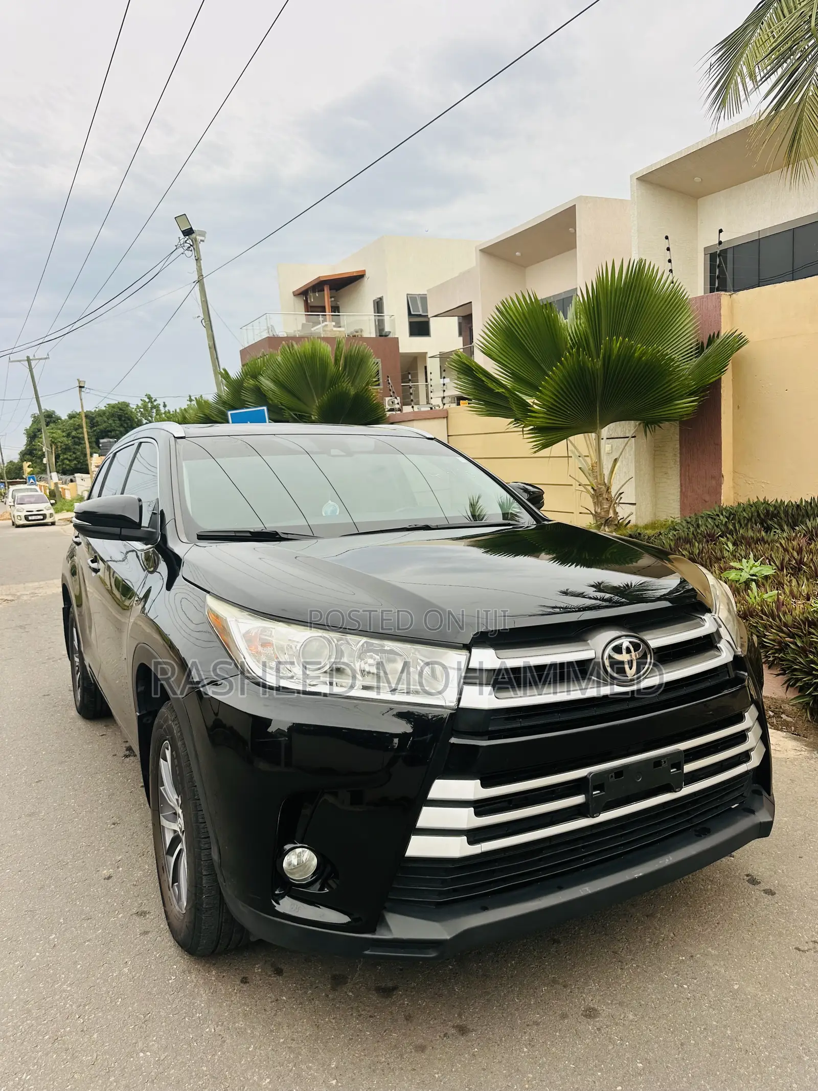 Toyota Highlander XLE 2019 Black