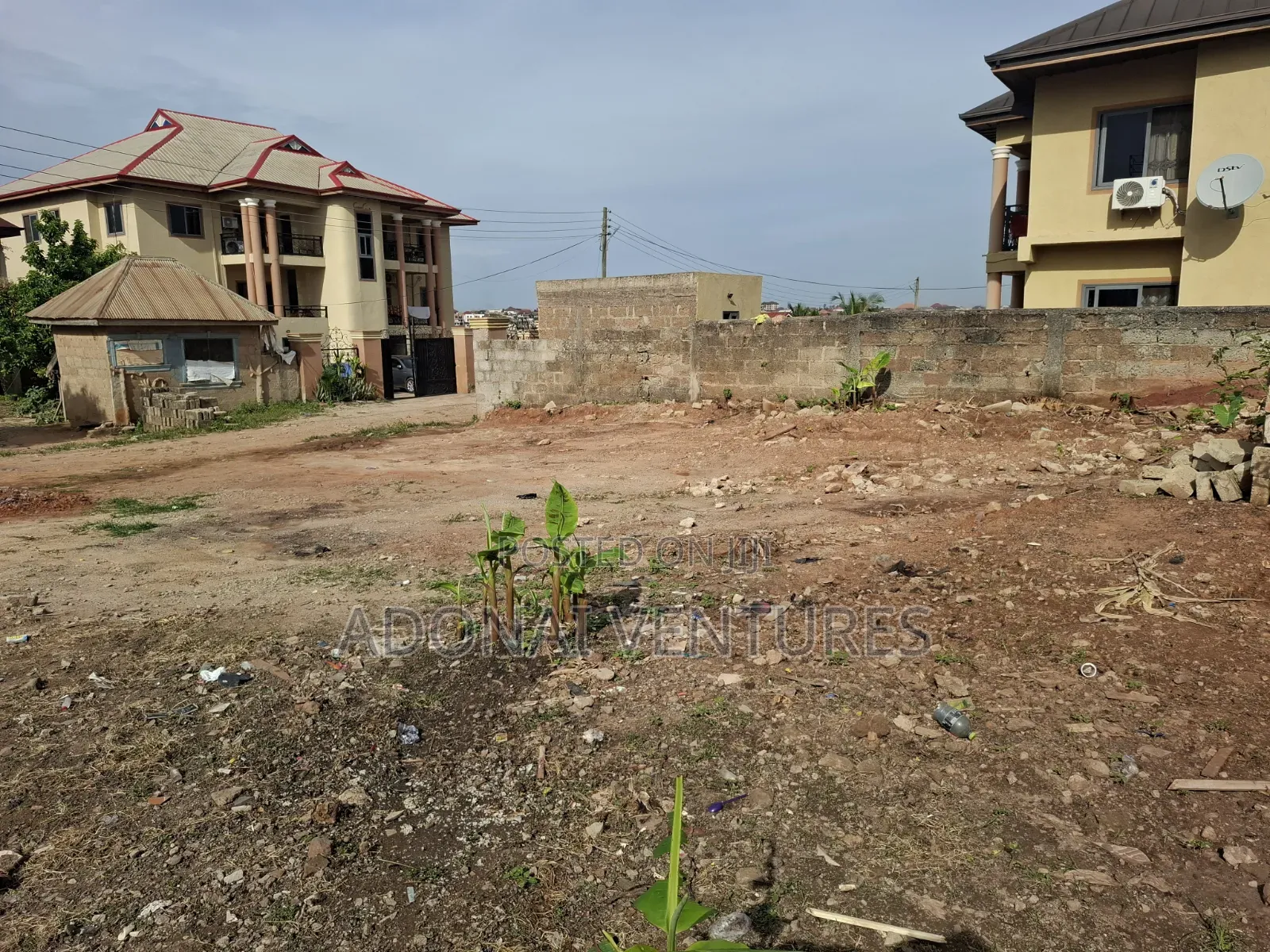 Half Plot of Land for Sale in Ahodwo Daban
