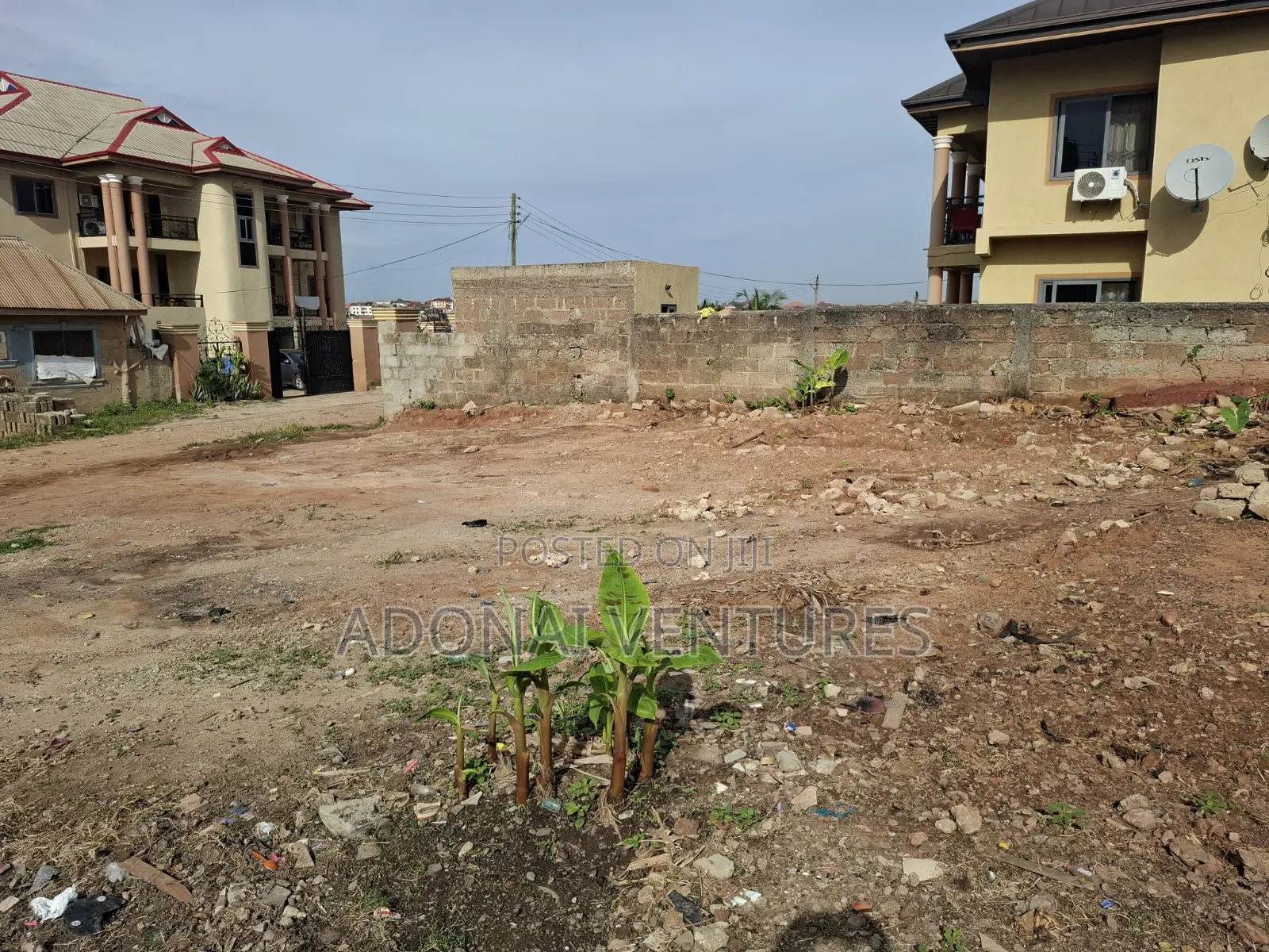 Half Plot of Land for Sale in Ahodwo Daban
