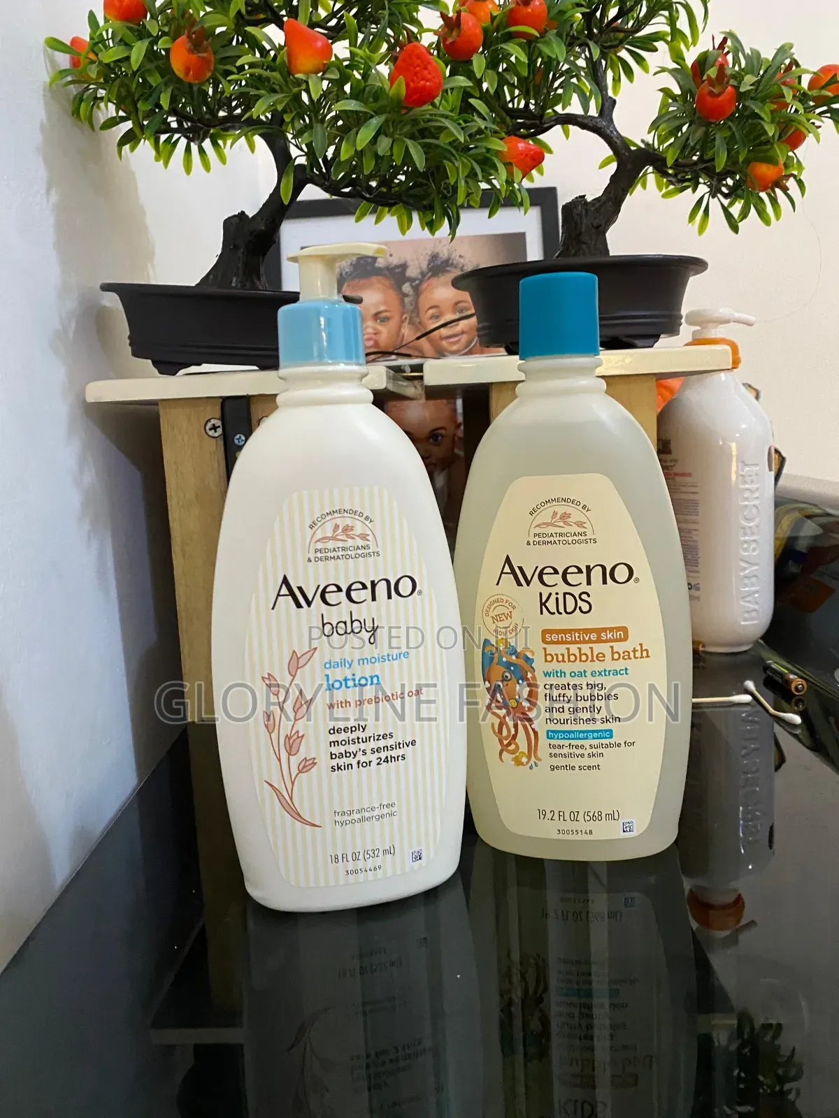 Aveeno Baby Lotion and Shower Gel