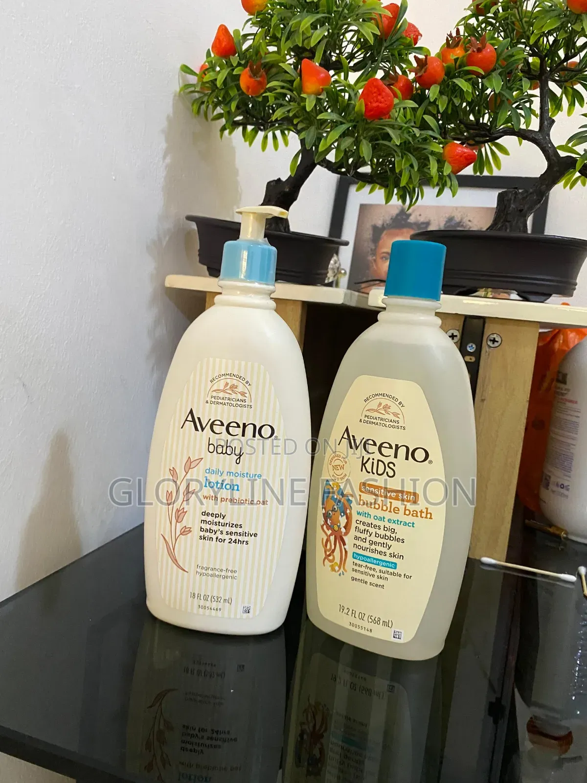 Aveeno Baby Lotion and Shower Gel