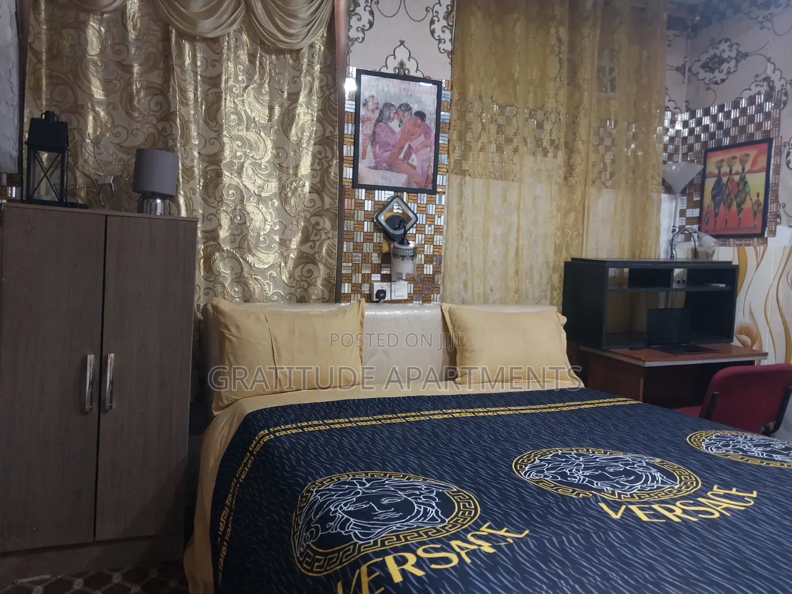 Furnished 2bdrm Apartment in Gratitude Apartment, Nyanmekye for rent