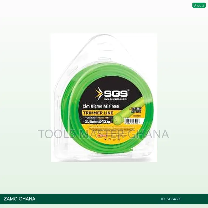 Trimmer Line 1.2mm X 15 Meter Round Type - Sgs4300