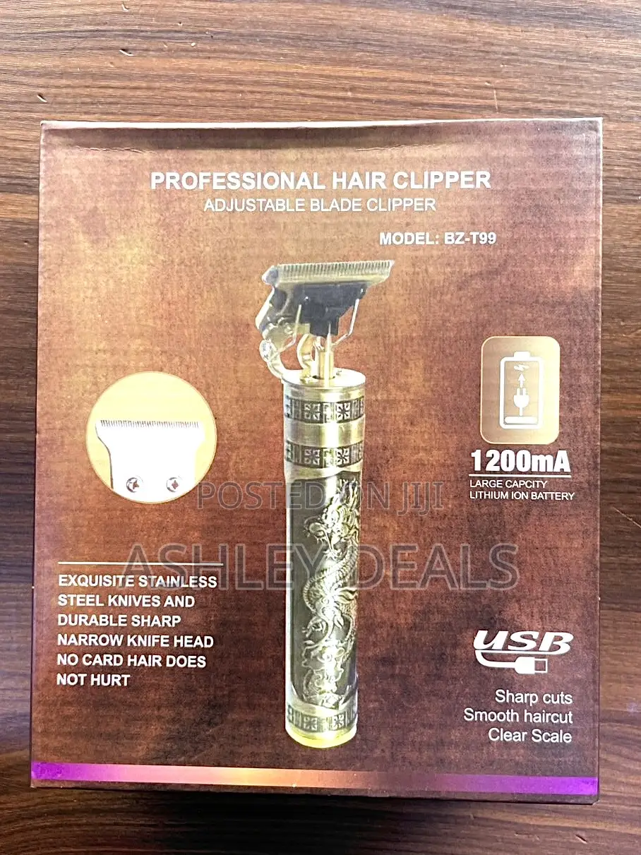 Bz-T99 Professional Cordless Vintage Hair Clipper