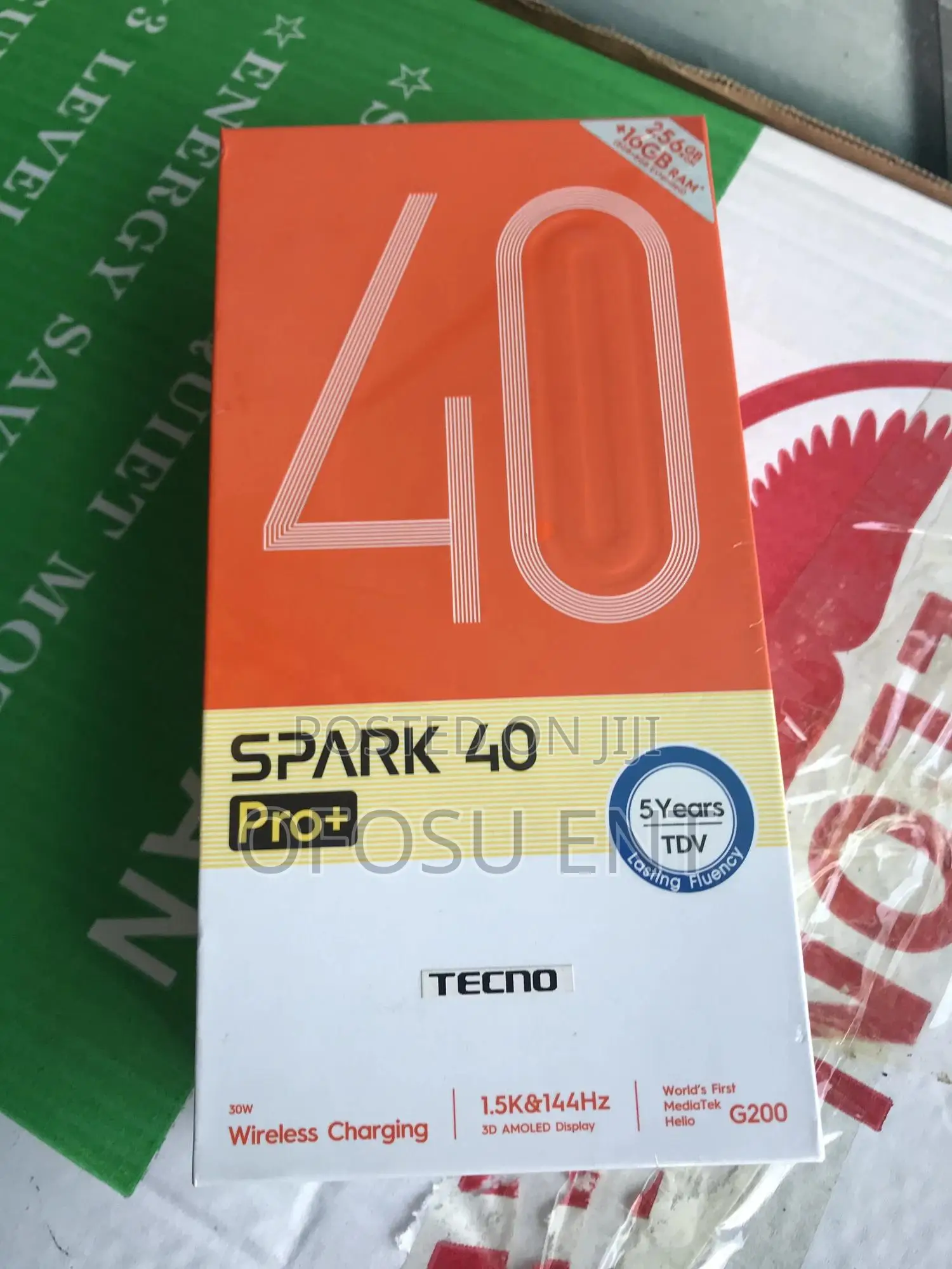New Tecno Spark 40 Pro+ 256 GB Gray