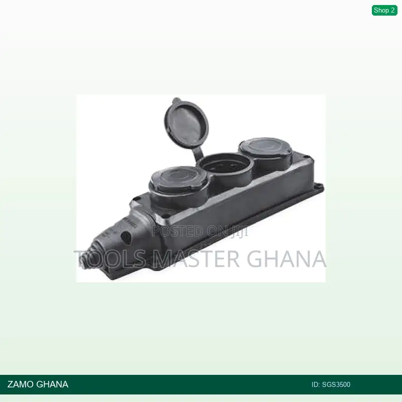 Rubber Mono Phase Triple Sockets - Sgs3500