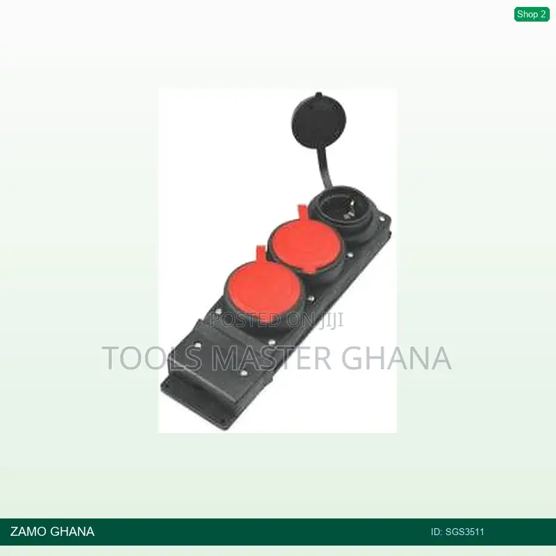 Rubber 1 X Mono Phase + 2 X Three Phase Sockets - Sgs3511