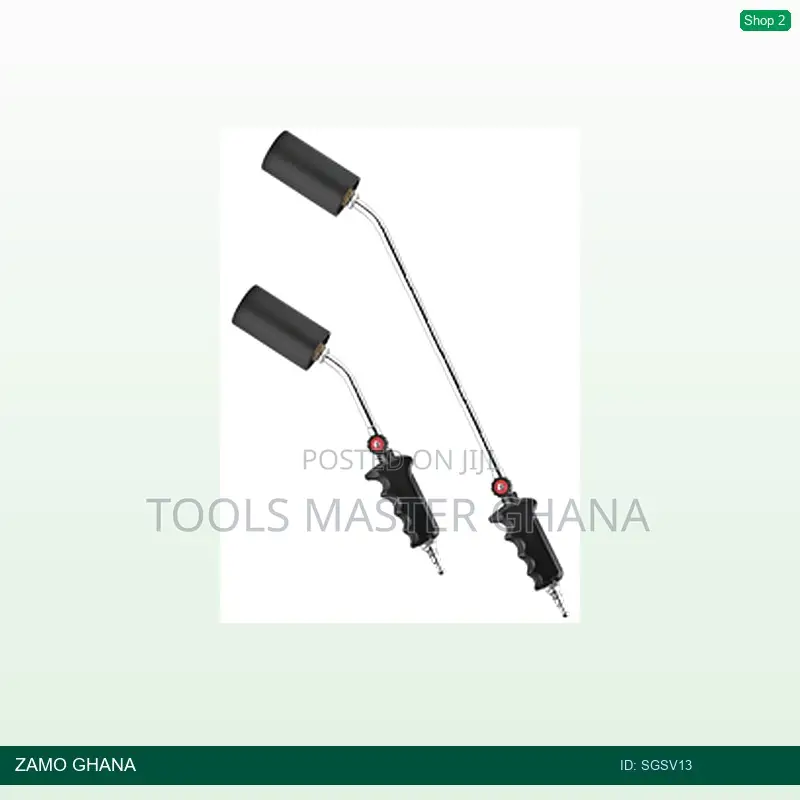 Gas Torch With Valve 13cm - Sgsv13