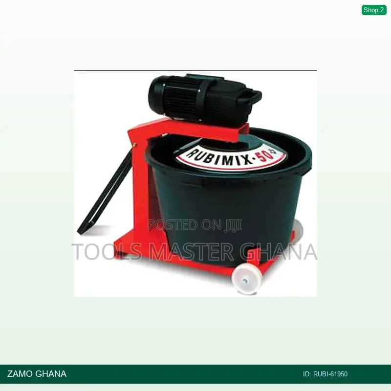 Rubimix-50-N Electric Mortar Mixer 880w - Rubi-61950