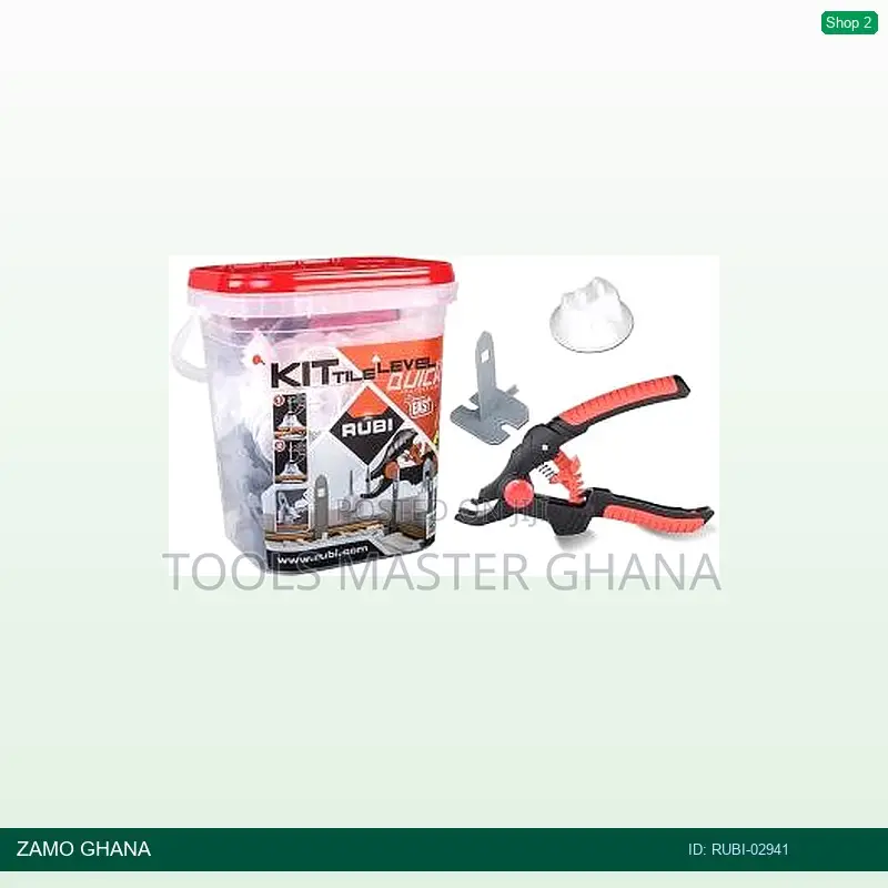 Tile Level Quick Set (B-100un + B-200un + Plier) - Rubi-02941