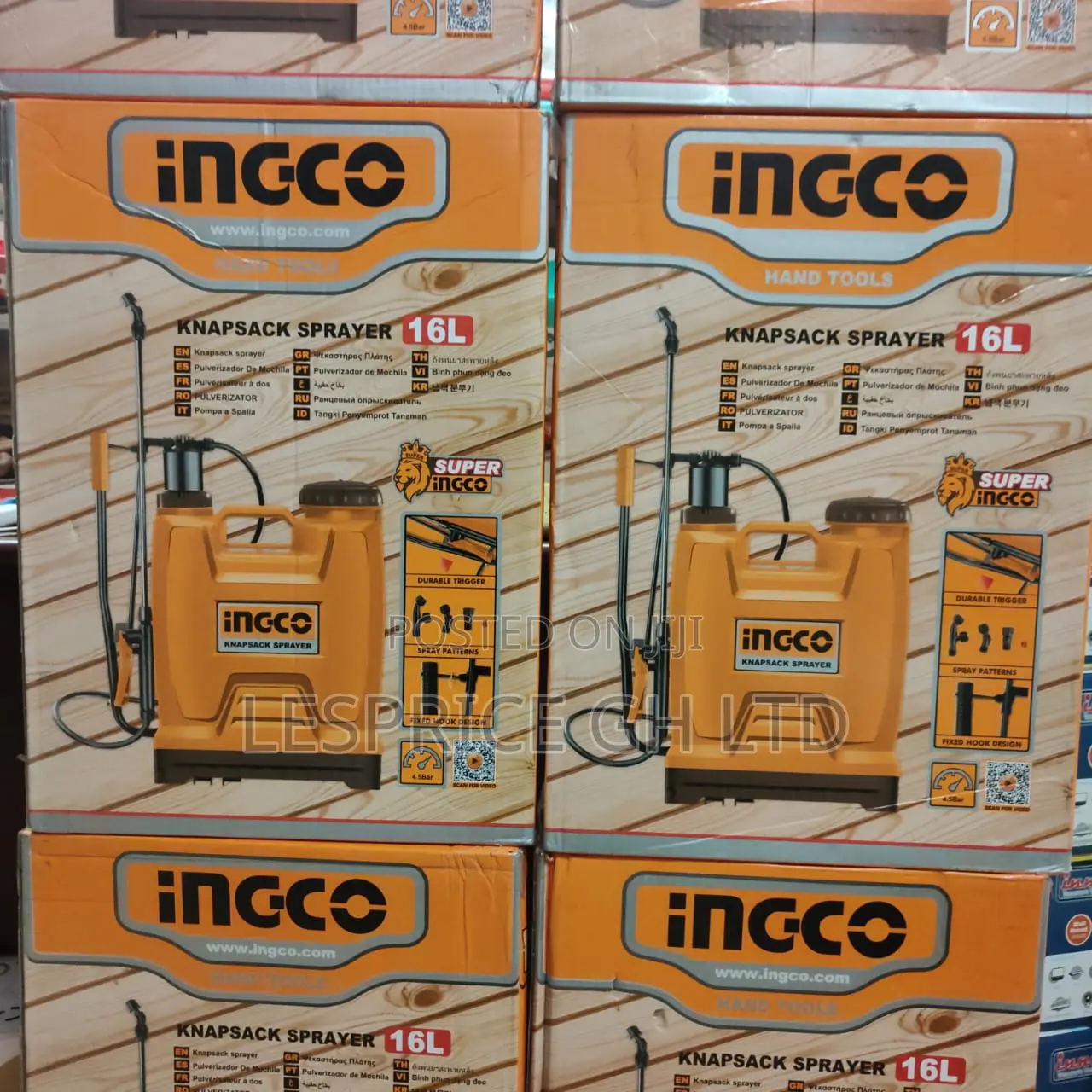 Easter Promo Still Ongoing on Our Robust 16l Ignco Knapsack Sprayer
