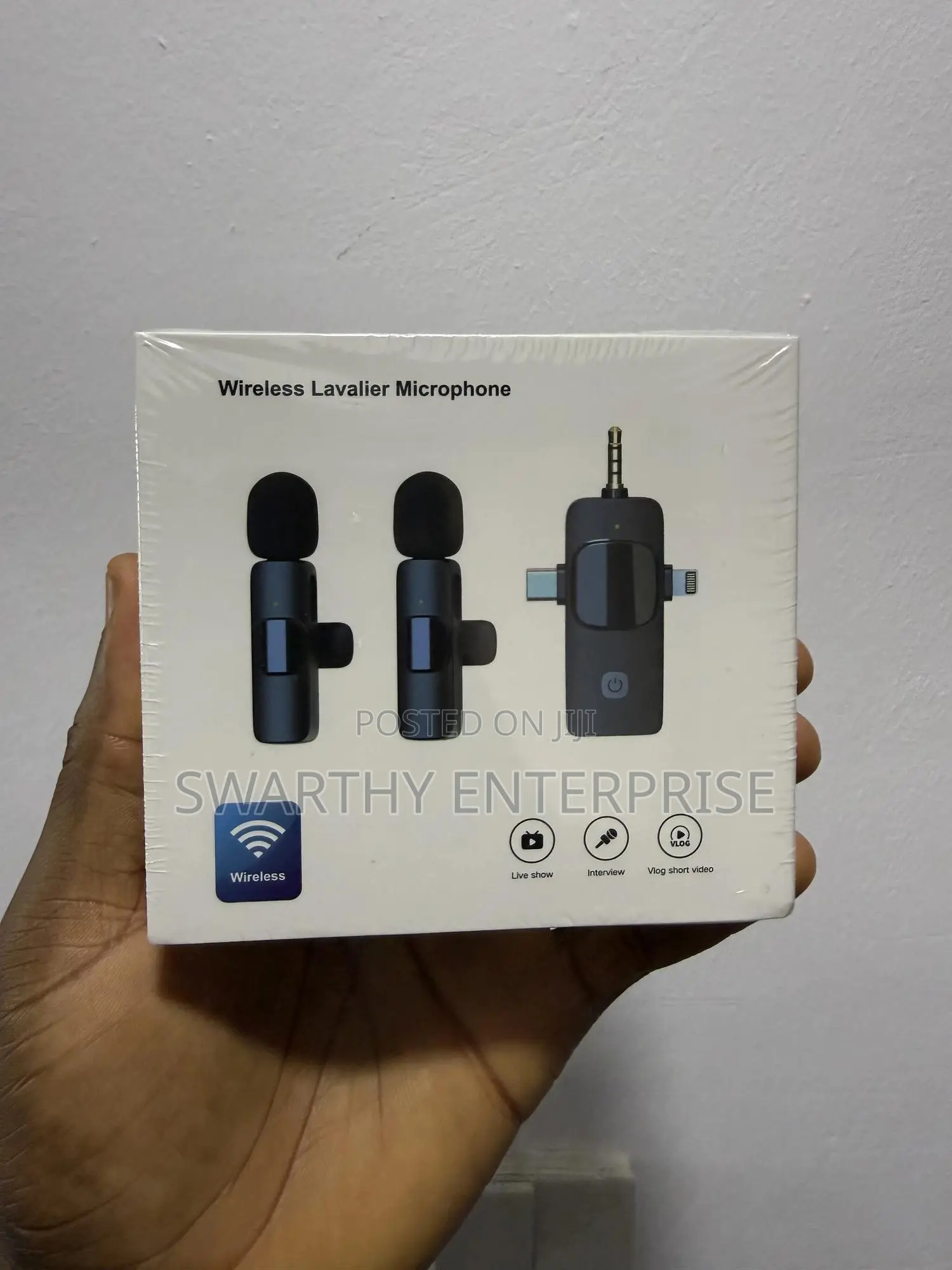 Wireless Lavalier Microphone for Content Creation / Creator