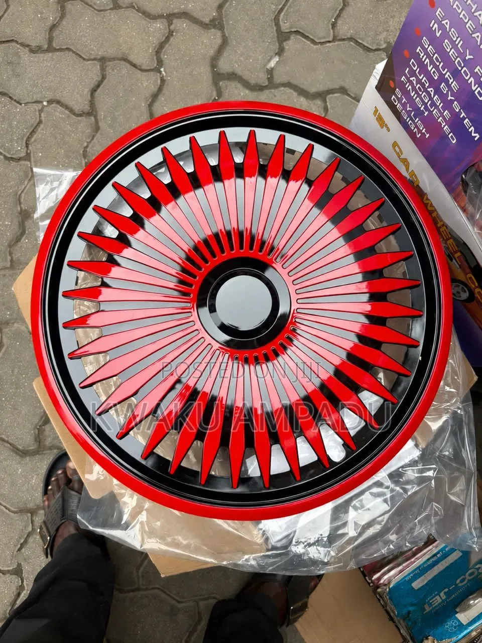 Turbo Flame Wheel Cover 14", 15" 16"