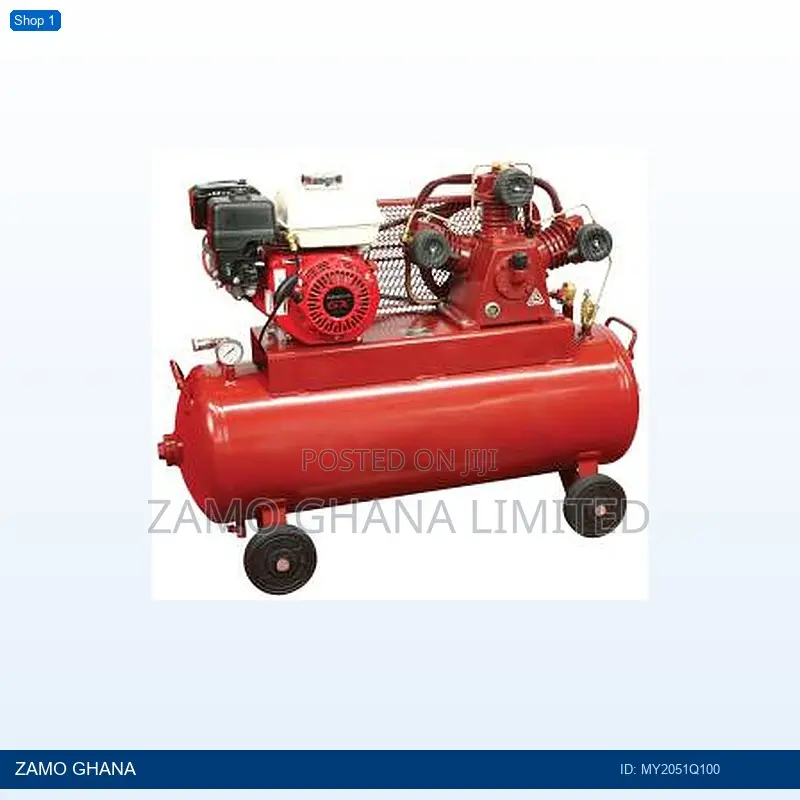 100l + Engine Air Compressor Petrol Red - My2051q100