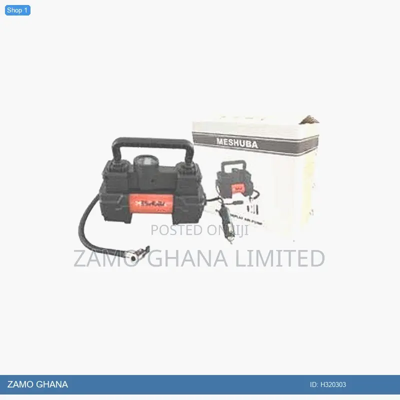 W-009 Car Tyre Compressor Light Duty Built in Small Motor - H320303