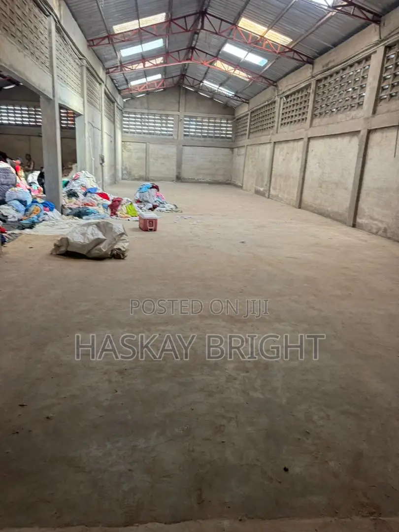 350 SQM Warehouse for Rent at Weija