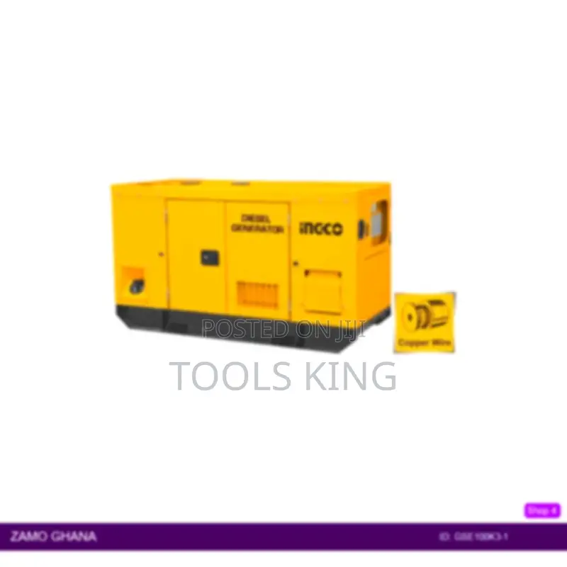 Silent Diesel Generator 10kw 12.5kva - Gse100k3-1