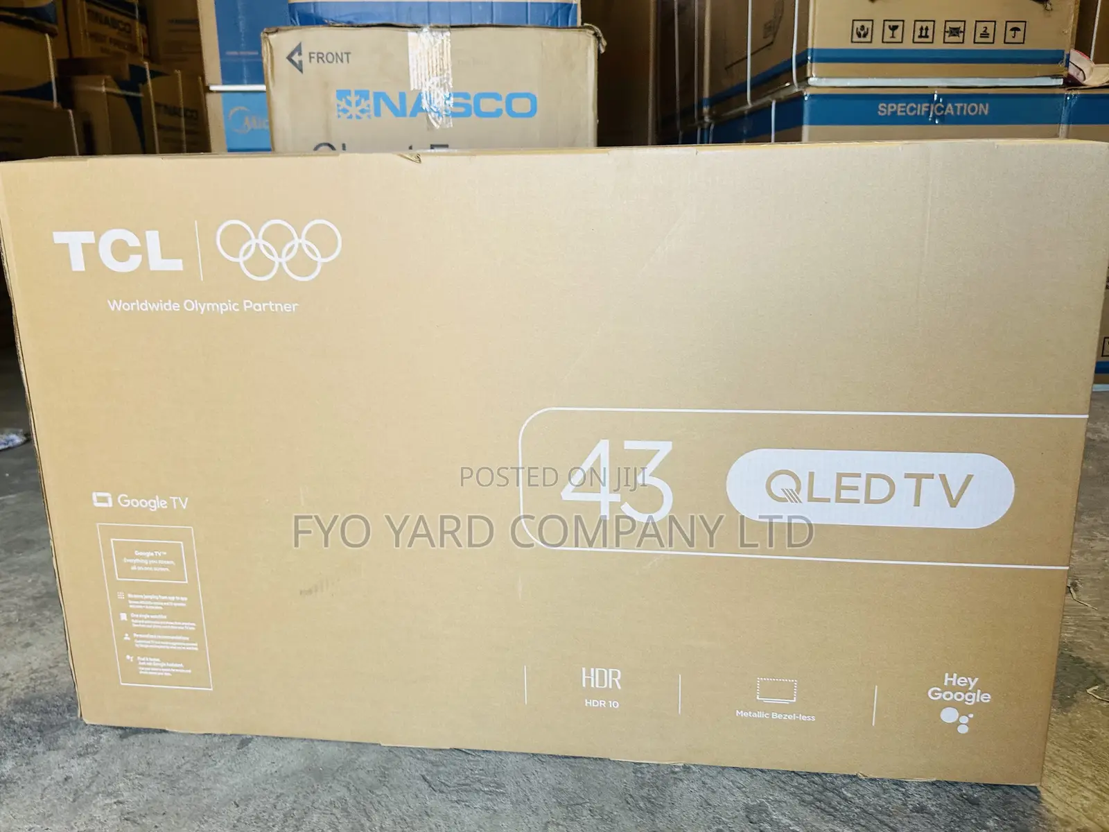 Original TCL 43inch Smart Qled Digital Andriod Led Tv