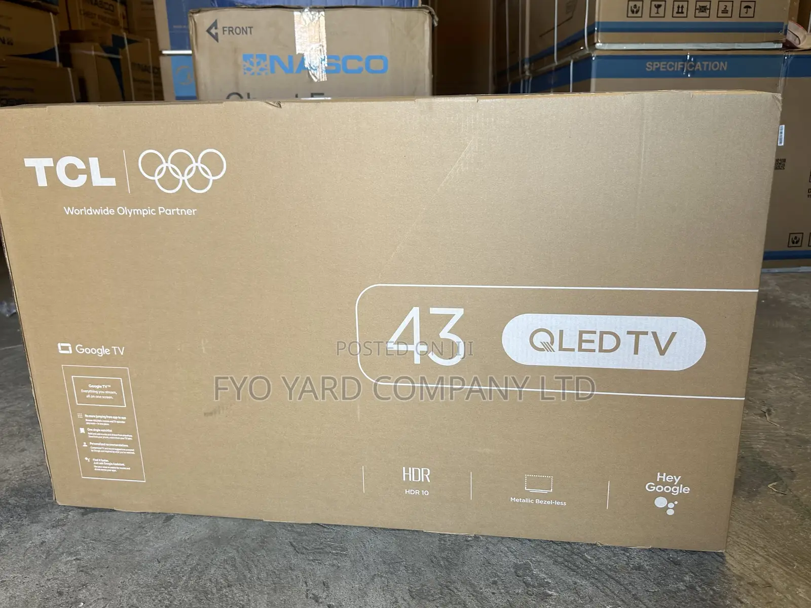 Original TCL 43inch Smart Qled Digital Andriod Led Tv