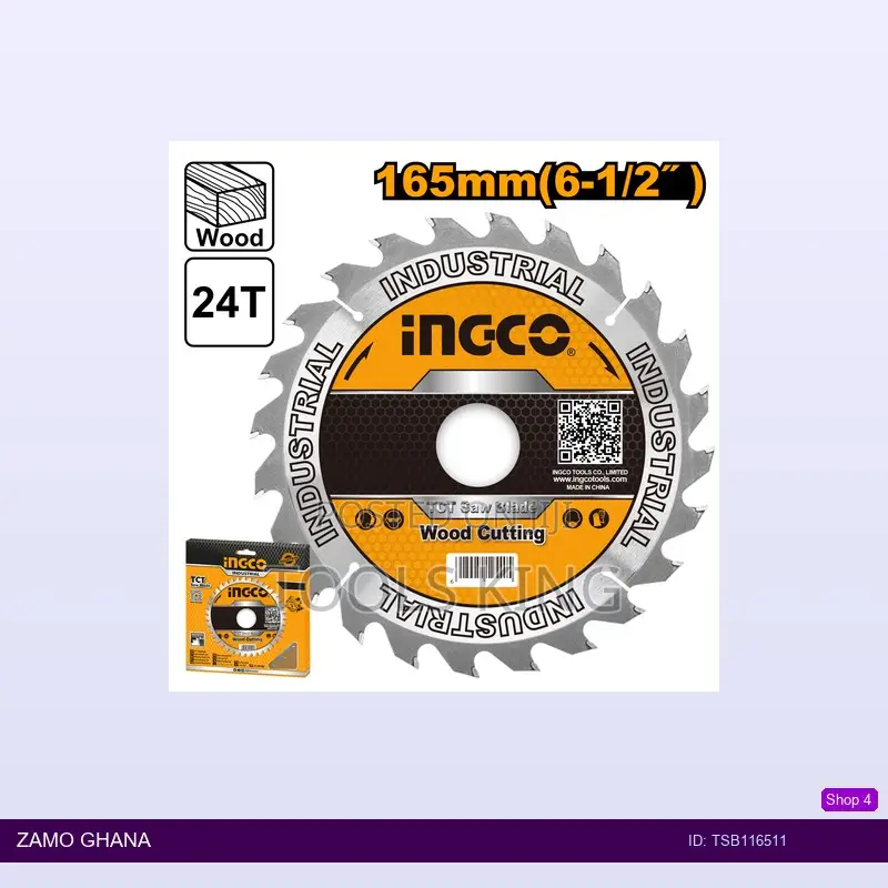TCT Saw Blade 6.5" for - Tsb116511