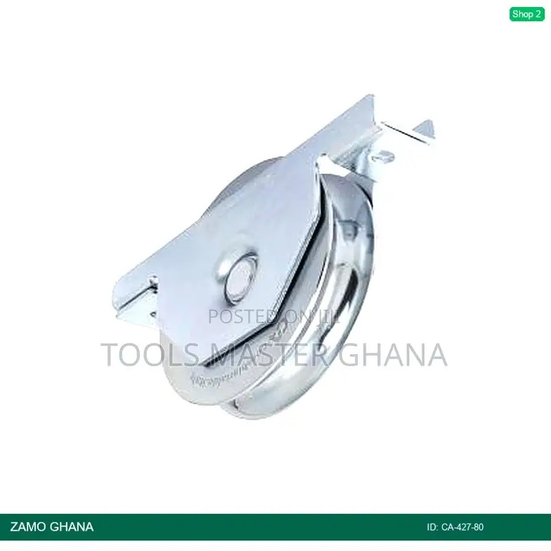 Ca Iron Gate Caster 80 W/Bar Art.427 Aru042702zb - Ca-427-80