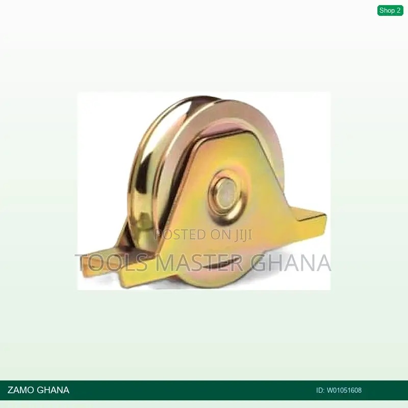 Iron Gate Caster 80mm W/Bar Double Vane Plate v Flute 730g - W