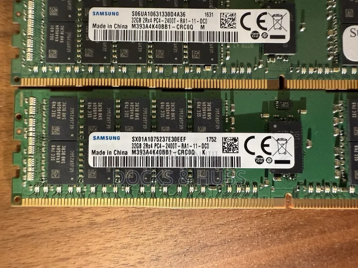Samsung 32gb Ddr4 2400mhz Ecc Rdimm Server Ram 2rx4