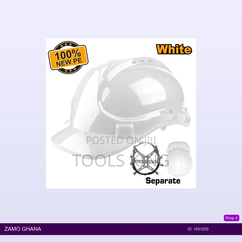 Safety Helmet White - Hsh209